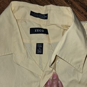 IZOD Men's Yellow Shirt